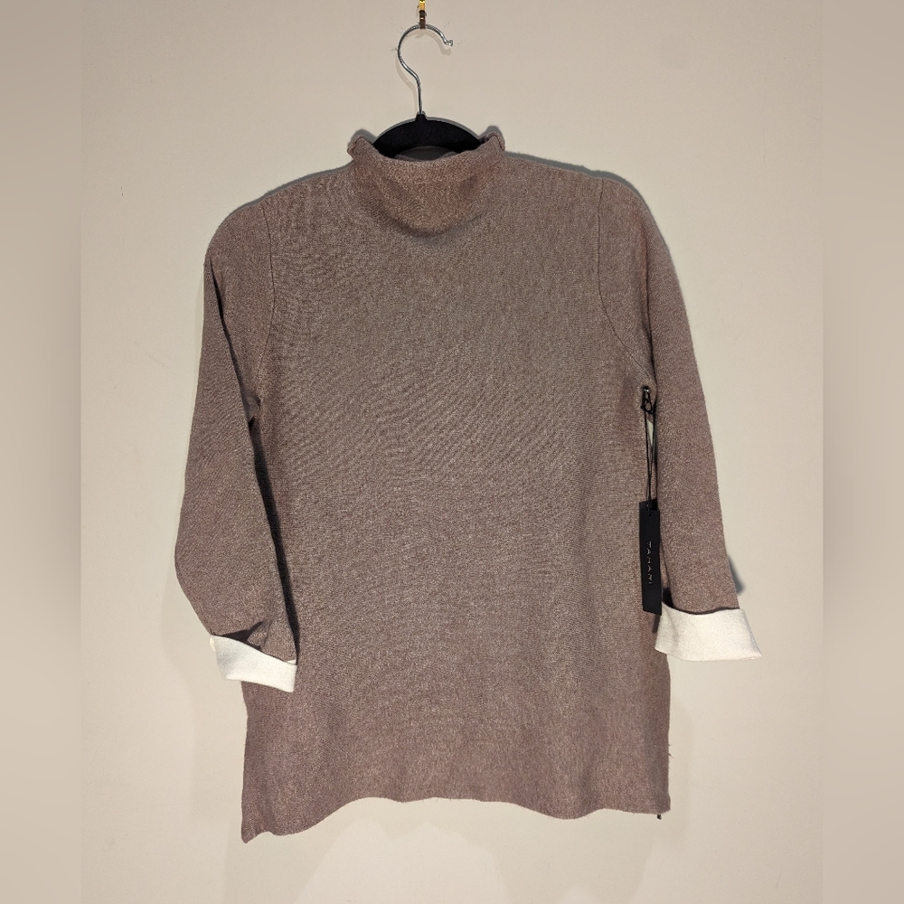 Tahari Mock Neck Sweater
